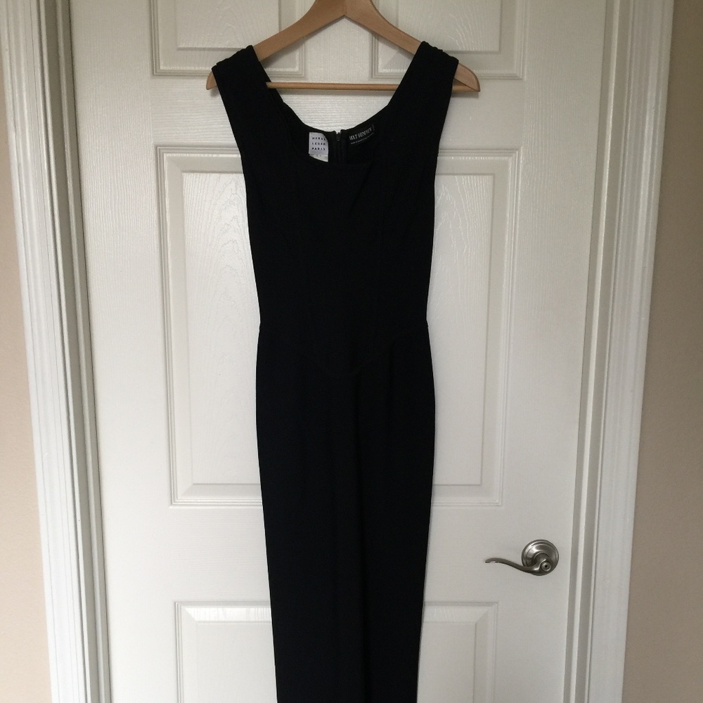 Herve Leger Black Evening Gown